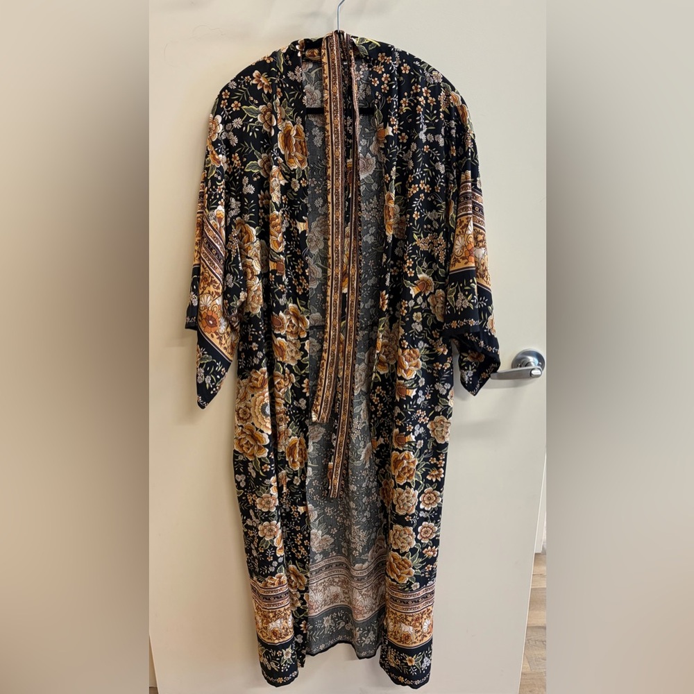 Floral Kimono Jacket